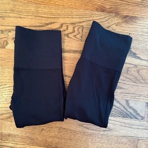 Spanx Black Leggings 2 pair women’s size Small